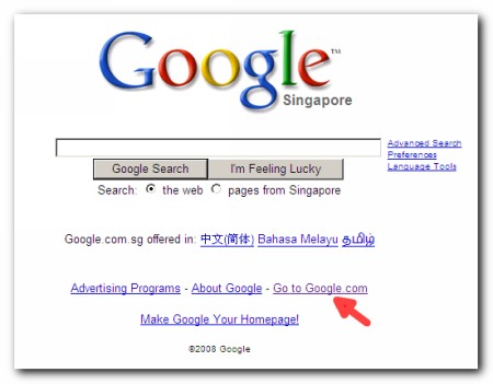 Www.google.com.sg singapore