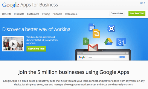 Google Apps  for Business