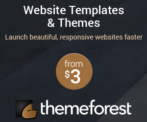 Theme Forest banner 300x250